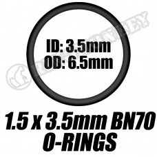 1.5x3.5mm ORINGS (10 pack)