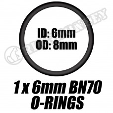1x6mm ORINGS (10 pack)