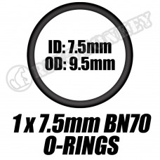 1x7.5mm ORINGS (10 pack)