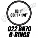 022 BN70 ORINGS (10 pack)