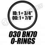 030 BN70 ORINGS (10 pack)