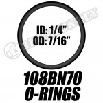 108 BN70 ORINGS (10 pack)