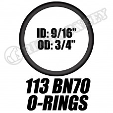 113 BN70 ORINGS (10 pack)