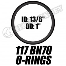 117 BN70 ORINGS (10 pack)