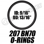 207 BN70 ORINGS (10 pack)