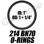 214 BN70 ORINGS (10 pack)