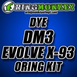DYE DM3 EVOLVE X-93 ORING KIT