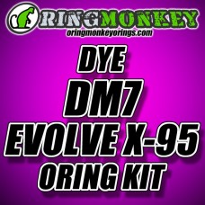 DYE DM7 X-95 ORING KIT
