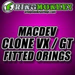 MACDEV CLONE VX / GT FITTED ORING KIT