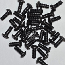 10-32 x 1/2" BUTTONHEAD BLACKOUT SCREWS