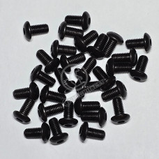 10-32 x 3/8" BUTTONHEAD BLACKOUT SCREWS