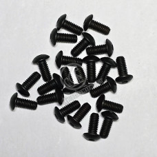 8-32 x 3/8" BUTTONHEAD BLACKOUT SCREWS
