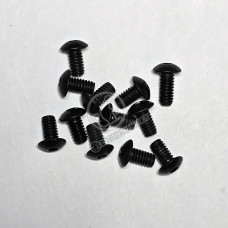 8-32 x 5/16" BUTTONHEAD BLACKOUT SCREWS