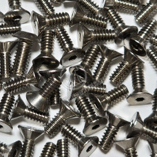 6-32 x 3/8" FLAT HEAD STAINLESS STEEL SCREWS
